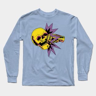 Skull vs super punch Long Sleeve T-Shirt